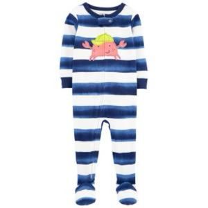 NWT Carter’s 1-Piece Crab 100% Snug Fit Cotton Footie Pajamas